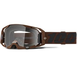 100% ARmatic Salcedo motokrosa brilles ar caurspīdīgu pleksiglasu