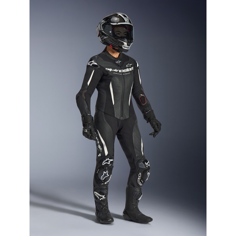Alpinestars Stella GP-R7 sieviešu ādas motocikla kombinezons, melns