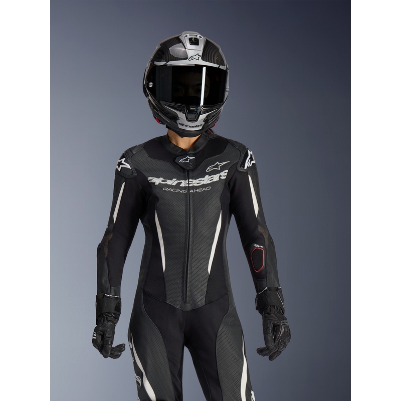 Alpinestars Stella GP-R7 sieviešu ādas motocikla kombinezons, melns