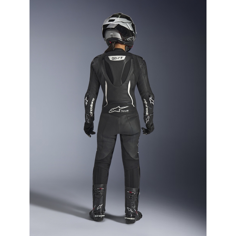 Alpinestars Stella GP-R7 sieviešu ādas motocikla kombinezons, melns