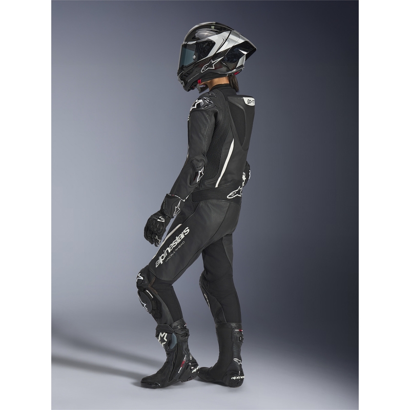 Alpinestars Stella GP-R7 sieviešu ādas motocikla kombinezons, melns