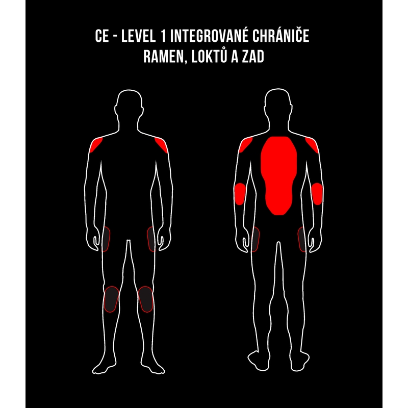 Bunda na motorku RSA Camuflage výprodej