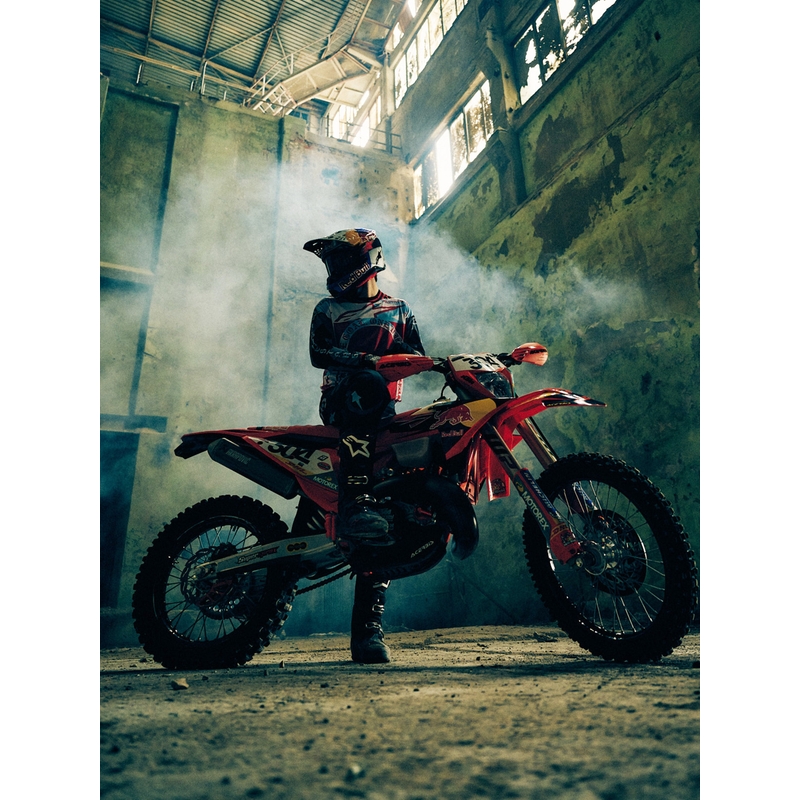 Alpinestars Supertech S-M7 ierobežotā izdevuma Beast Coast motokrosa ķivere pelēka-melna-oranža