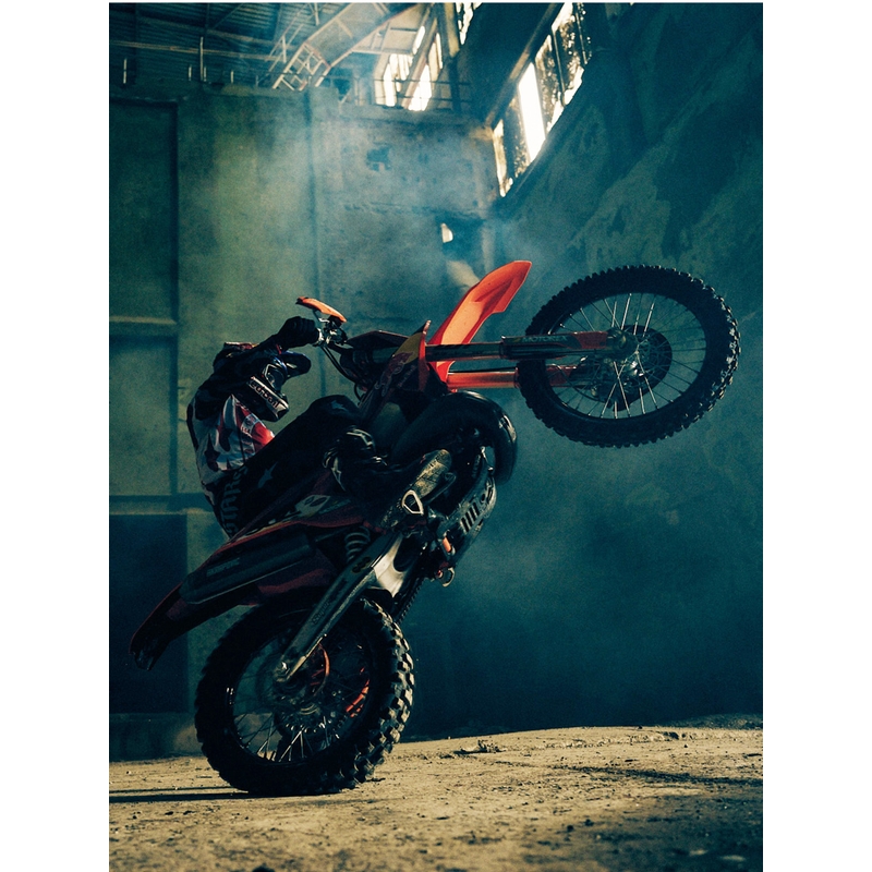 Alpinestars Supertech S-M7 ierobežotā izdevuma Beast Coast motokrosa ķivere pelēka-melna-oranža