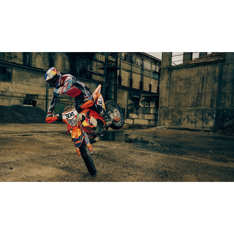 Alpinestars Techstar ierobežotā izdevuma Beast Coast motokrosa krekls pelēks-melns-oranžs