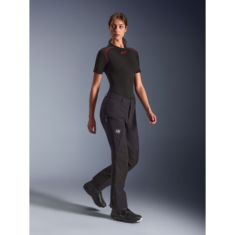 Alpinestars Stella Explore AST sieviešu motocikla bikses melnas