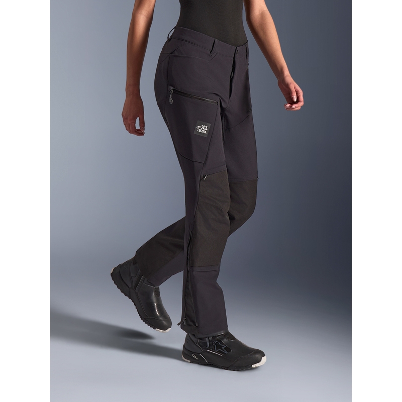 Alpinestars Stella Explore AST sieviešu motocikla bikses melnas
