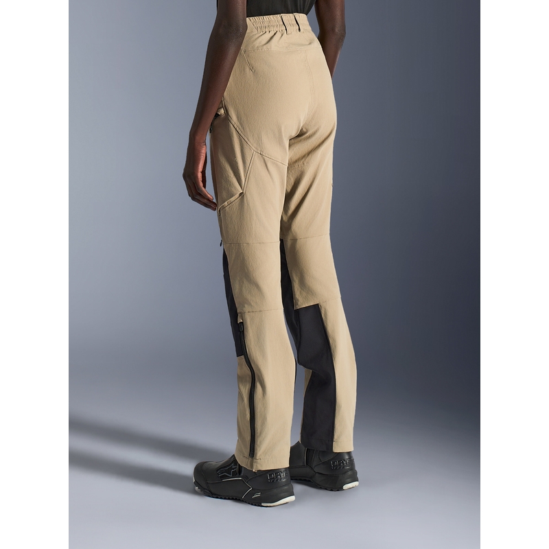 Alpinestars Stella Explore AST sieviešu motocikla bikses gaiši brūnas-melnas