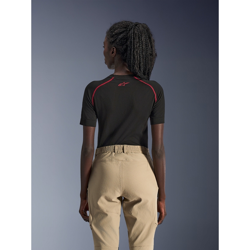 Alpinestars Stella Explore AST sieviešu motocikla bikses gaiši brūnas-melnas