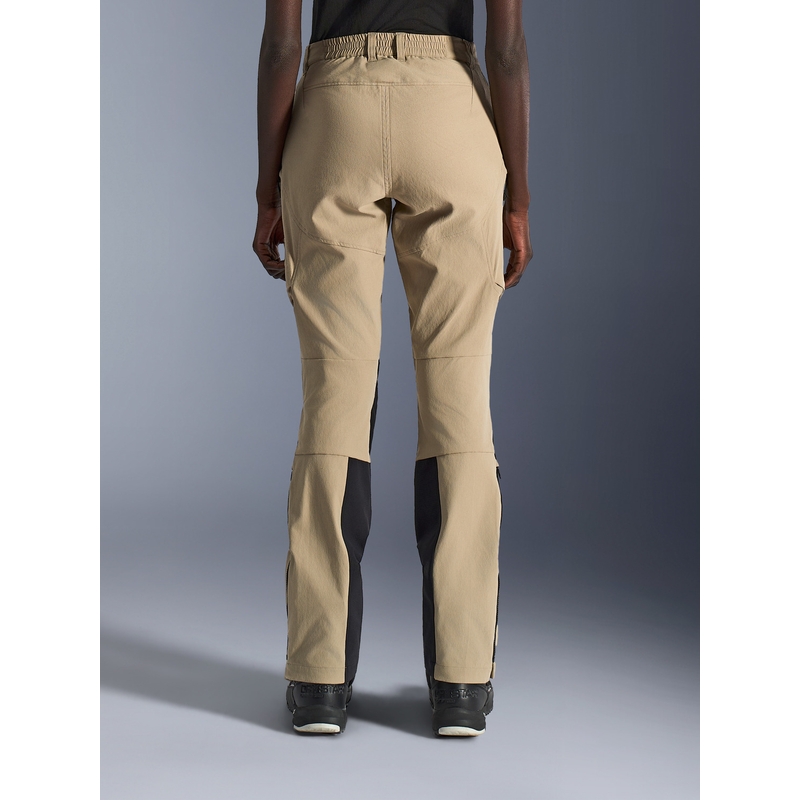 Alpinestars Stella Explore AST sieviešu motocikla bikses gaiši brūnas-melnas