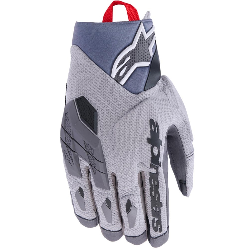 Alpinestars Durack motocikla cimdi tumši pelēki-gaiši pelēki