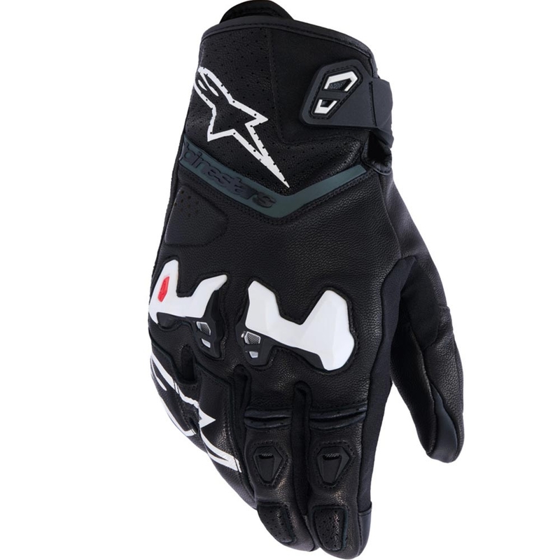 Alpinestars SP-R TECH motocikla cimdi melni-balti