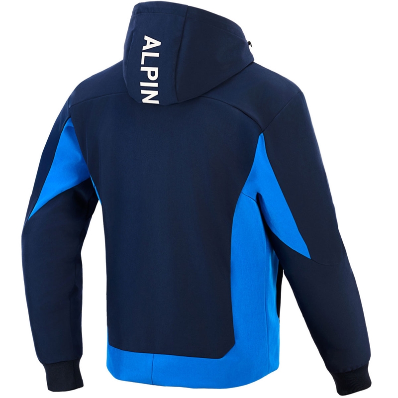 Alpinestars Radium Tech motocikla sporta krekls ar kapuci, tumši zils-zils