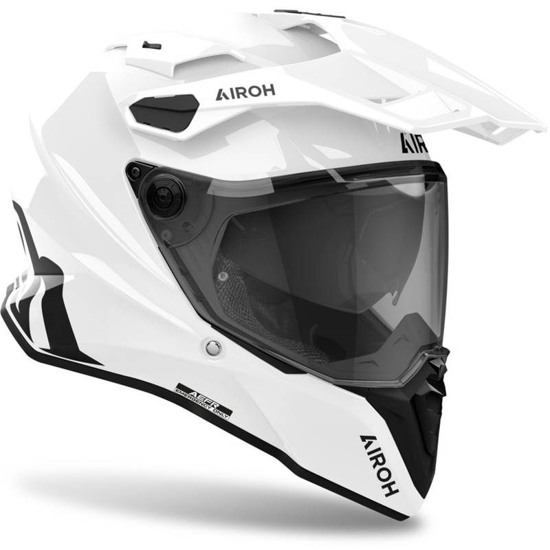 Enduro ķivere Airoh Commander 2 Color spīdīgi balta
