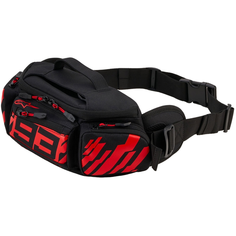 ALPINESTARS MM93 jostas somas kolekcija melni sarkana 2,5 l