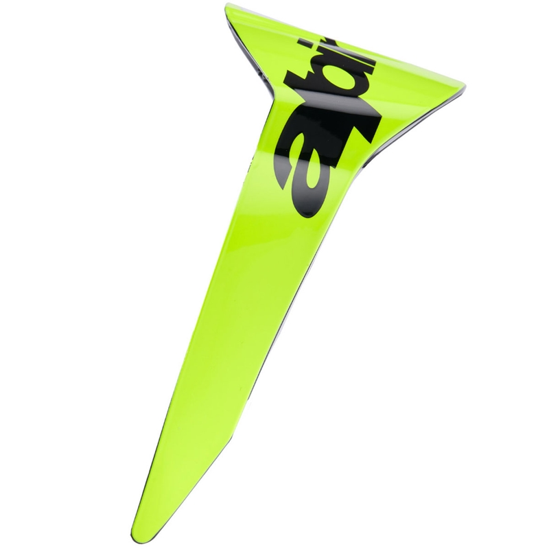 Aerodinamiskais spoileris Alpinestars Supertech R10 Arius motociklu ķiverēm, standarta profils, fluorescējoši dzeltens-melns