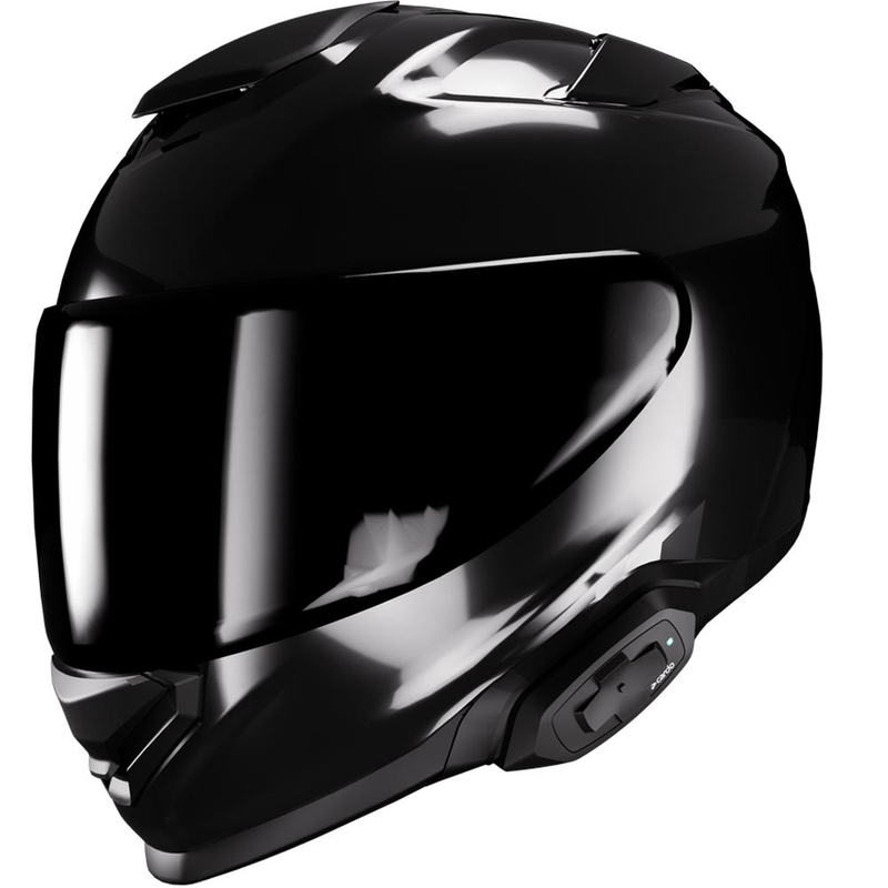 Cardo HJC Packtalk motocikla domofons, melns