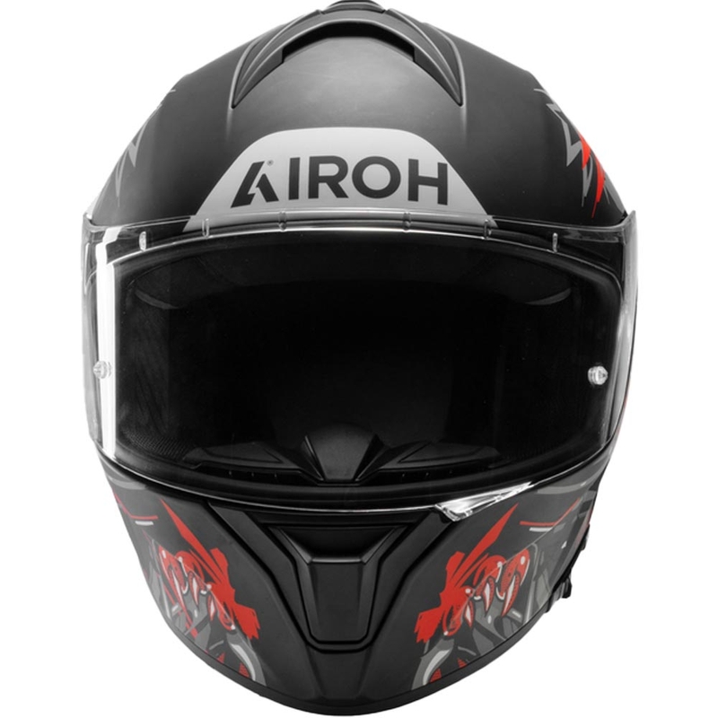 Airoh Spark 2 Cruze motocikla ķivere, matēta melna-pelēka