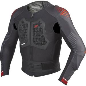 Ķermeņa aizsarglīdzeklis Zandona Action X8 melns-sarkans 180-189 cm