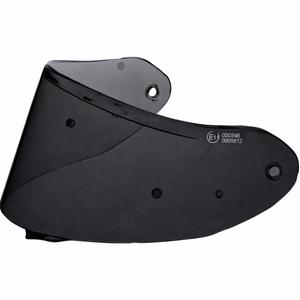 Motociklu ķiveru vizieris ZED XD1 ar sagatavošanu FogCity folijai, tumši dūmakains