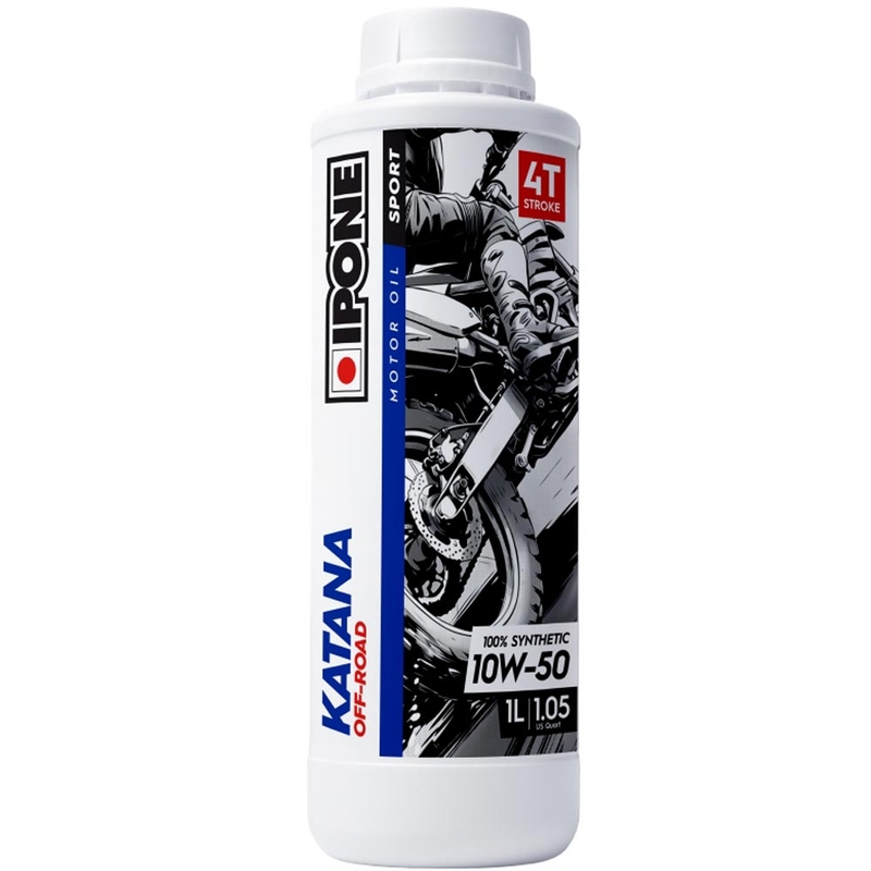 Sintētiskā motoreļļa IPONE Katana Off Road 4T 10W50 (MA2, esteris) 1 l