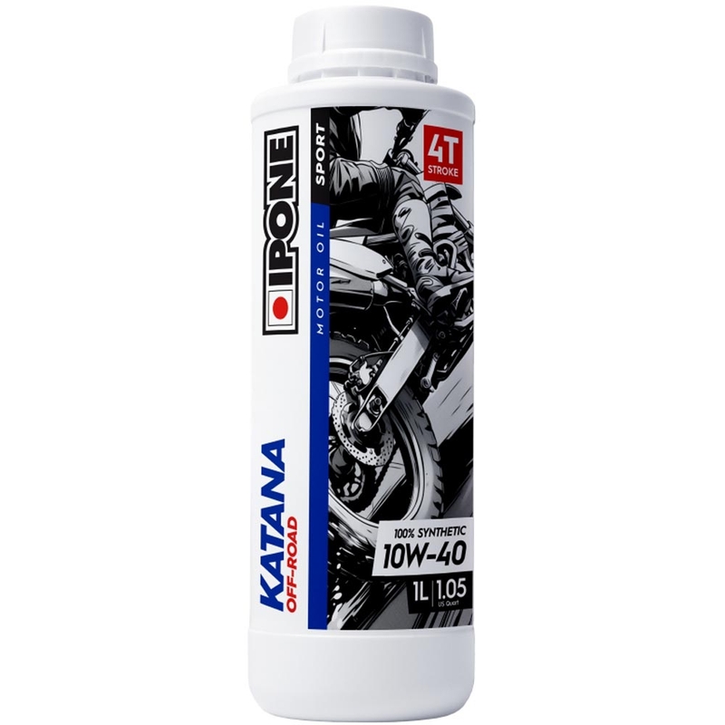 Sintētiskā motoreļļa IPONE Katana Off Road 4T 10W40 (esteris, MA2) 1 l