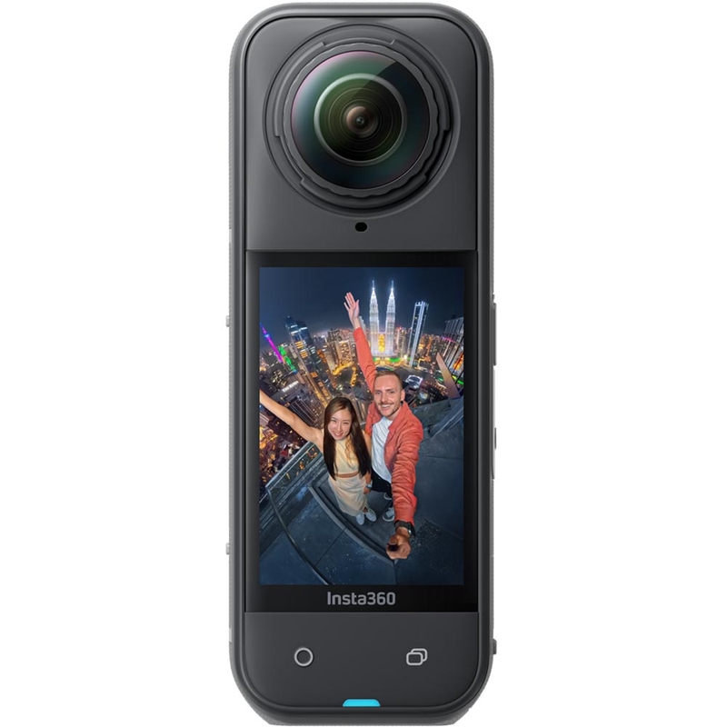 Insta360 X5 sporta kamera, melna
