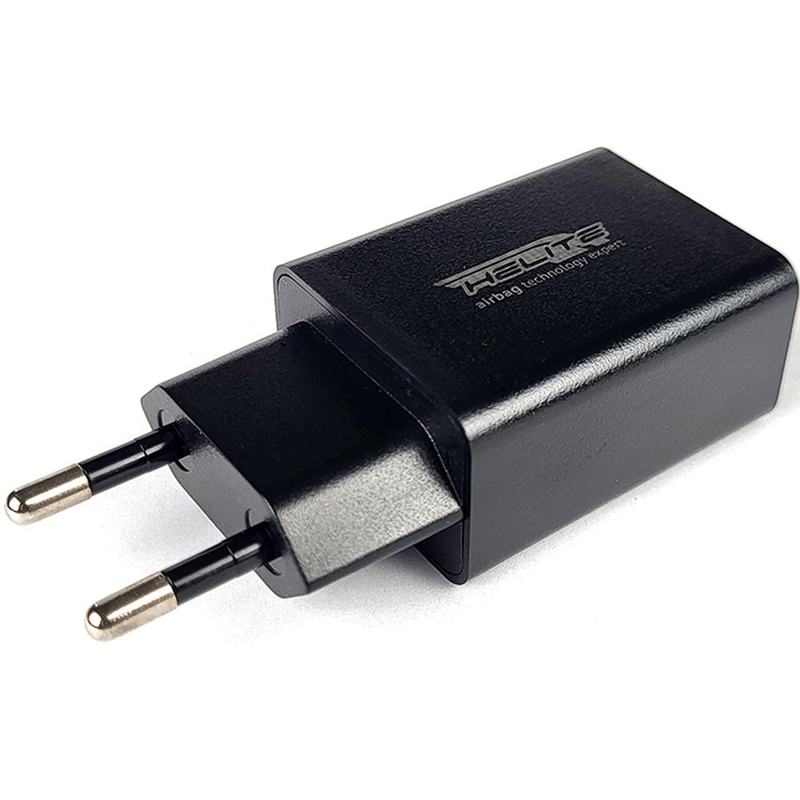 USB uzlādes adapteris elektroniskajiem drošības spilveniem Helite, melns