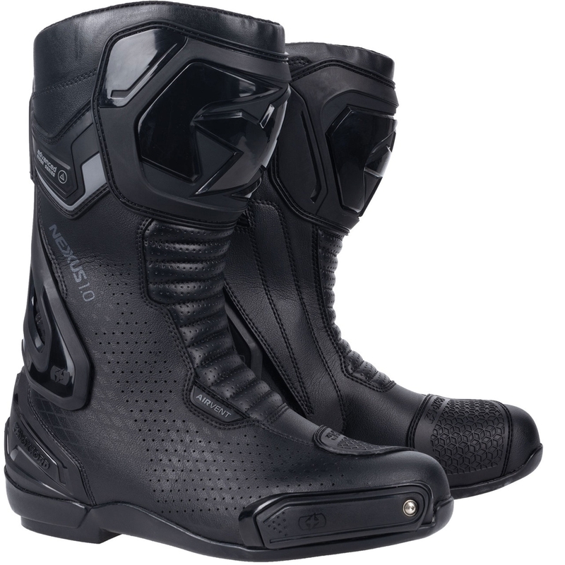 Oxford Nexus 1.0 Air Black Motociklu zābaki - II. kvalitāte