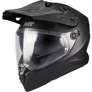 Enduro motocikla ķivere MT Track SV Pure A1 matēta melna - II. kvalitāte