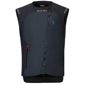 Alpinestars Tech-Air®3 V2 sistēmas drošības spilvenu veste melna - II. kvalitāte