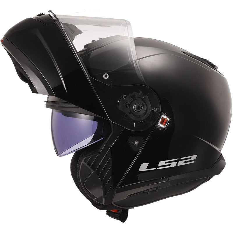 Atverama ķivere LS2 FF908 Strobe II melna spīdīga 2 - II. kvalitāte