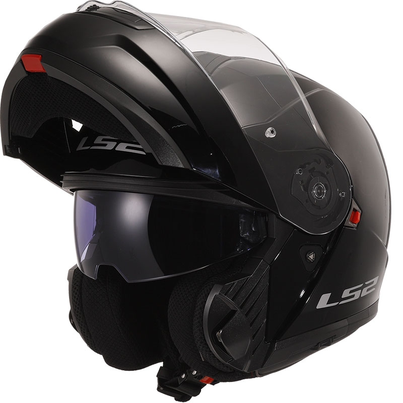 Atverama ķivere LS2 FF908 Strobe II melna spīdīga 2 - II. kvalitāte