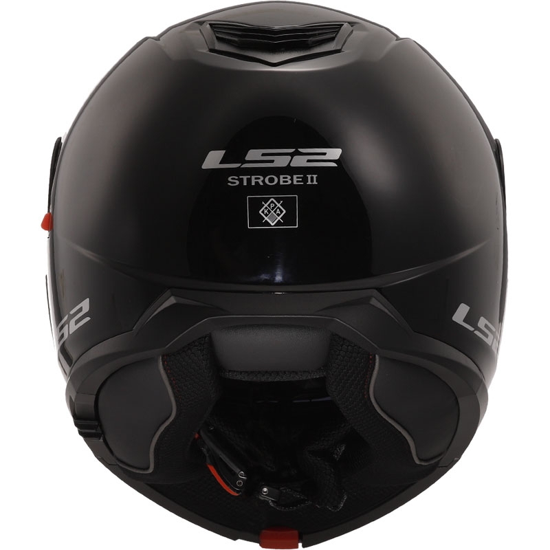 Atverama ķivere LS2 FF908 Strobe II melna spīdīga 2 - II. kvalitāte
