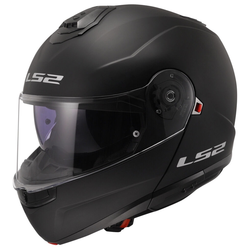 Atveramā ķivere LS2 FF908 Strobe II melna matēta - II. kvalitāte