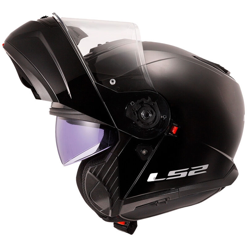 Atveramā ķivere LS2 FF908 Strobe II melna matēta - II. kvalitāte