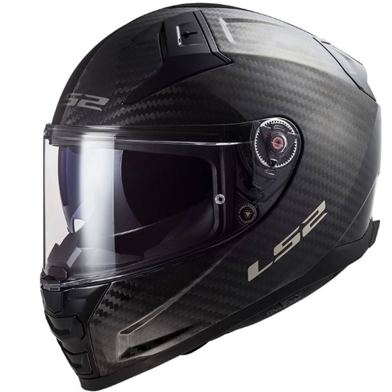 Pilna motocikla ķivere LS2 FF811 Vector II Carbon 06 melna - II. kvalitāte