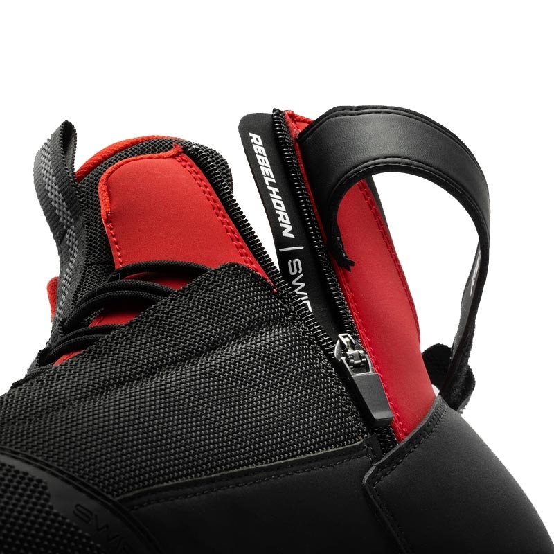 Rebelhorn Swift motocikla zābaki melni sarkani - 2. kvalitāte - II. kvalitāte