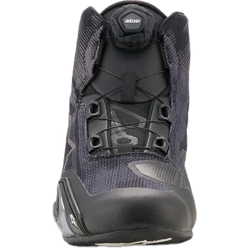 Alpinestars Celer ventilējamie motocikla zābaki melni-tumši pelēki