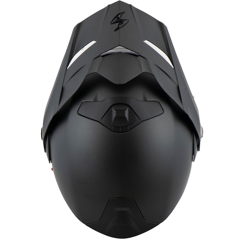 Motocikla ķivere SCORPION ADX-2 Solid pērļu melna matēta