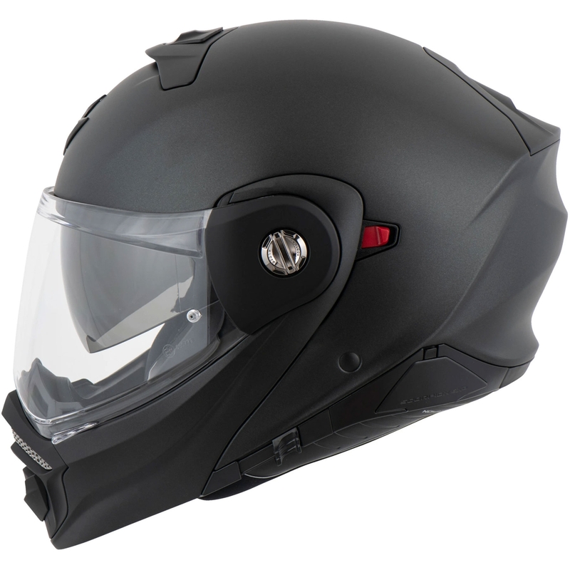 Motocikla ķivere SCORPION ADX-2 Solid pērļu melna matēta