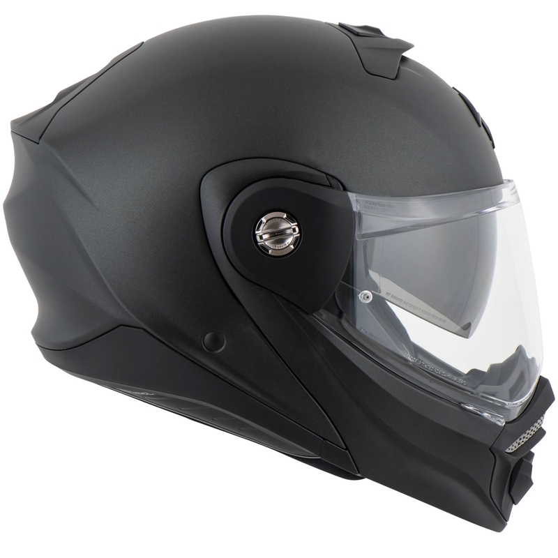 Motocikla ķivere SCORPION ADX-2 Solid pērļu melna matēta