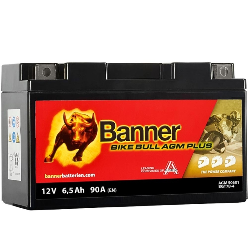 AGM akumulators Banner Bike Bull AGM PLUS AGM PLUS 506 01 / BGT7B-4 - GT7B-4