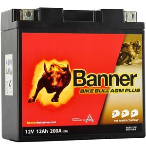AGM akumulators Banner Bike Bull AGM PLUS AGM PLUS 512 21 / BGT14B-4 - GT14B-4