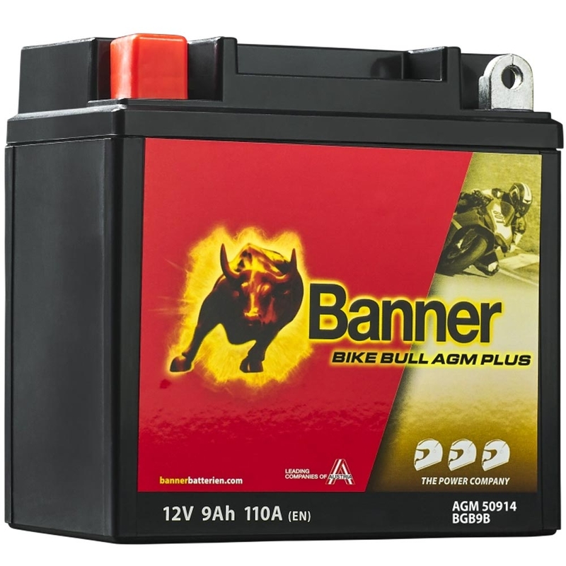AGM akumulators Banner Bike Bull AGM PLUS AGM PLUS 509 14 / BGB9B - GB9B