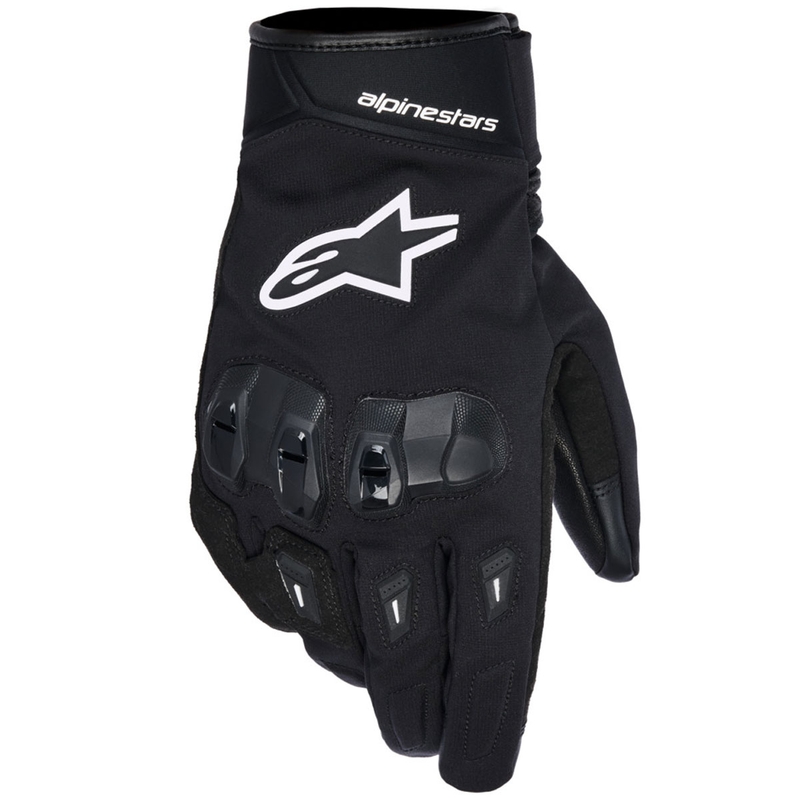 Alpinestars SP XZ ūdensnecaurlaidīgi motocikla cimdi, melni