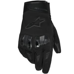 Alpinestars SP XZ ūdensnecaurlaidīgi motocikla cimdi melni-melni