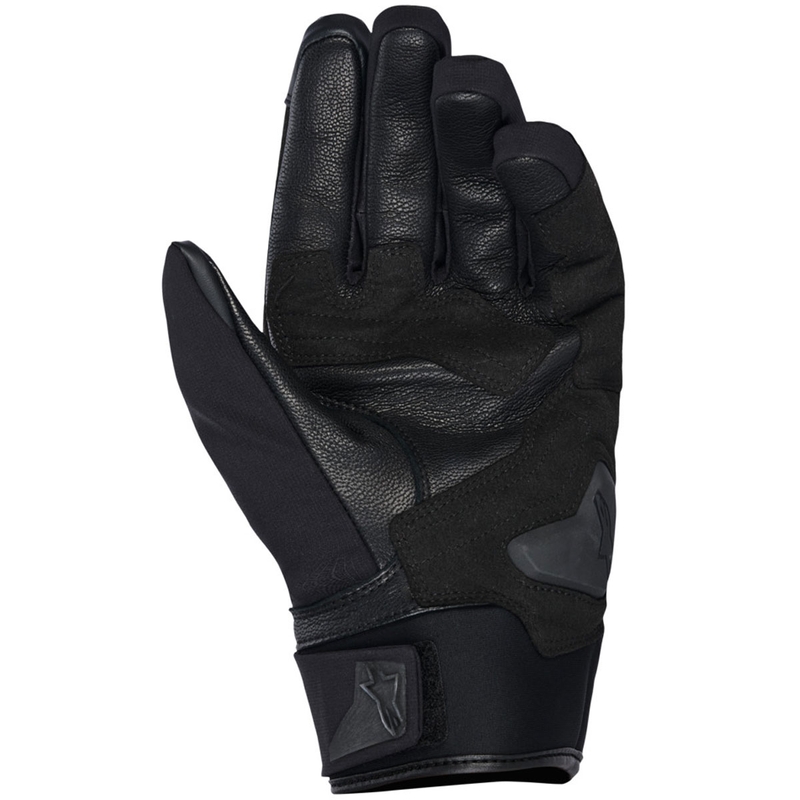 Alpinestars SP XZ ūdensnecaurlaidīgi motocikla cimdi melni-melni