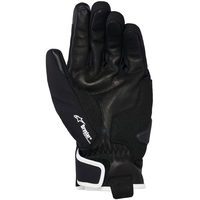 Alpinestars MOBLAST ūdensnecaurlaidīgi motocikla cimdi melni balti, gandrīz balti