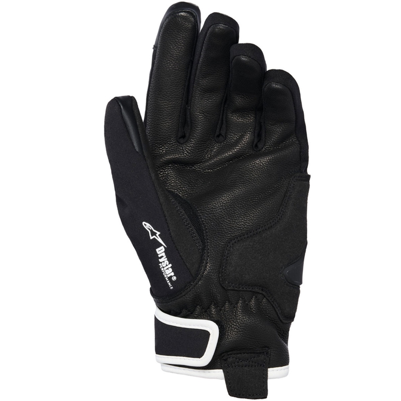 Alpinestars STELLA MOBLAST ūdensnecaurlaidīgi sieviešu motocikla cimdi melni balti gandrīz balti